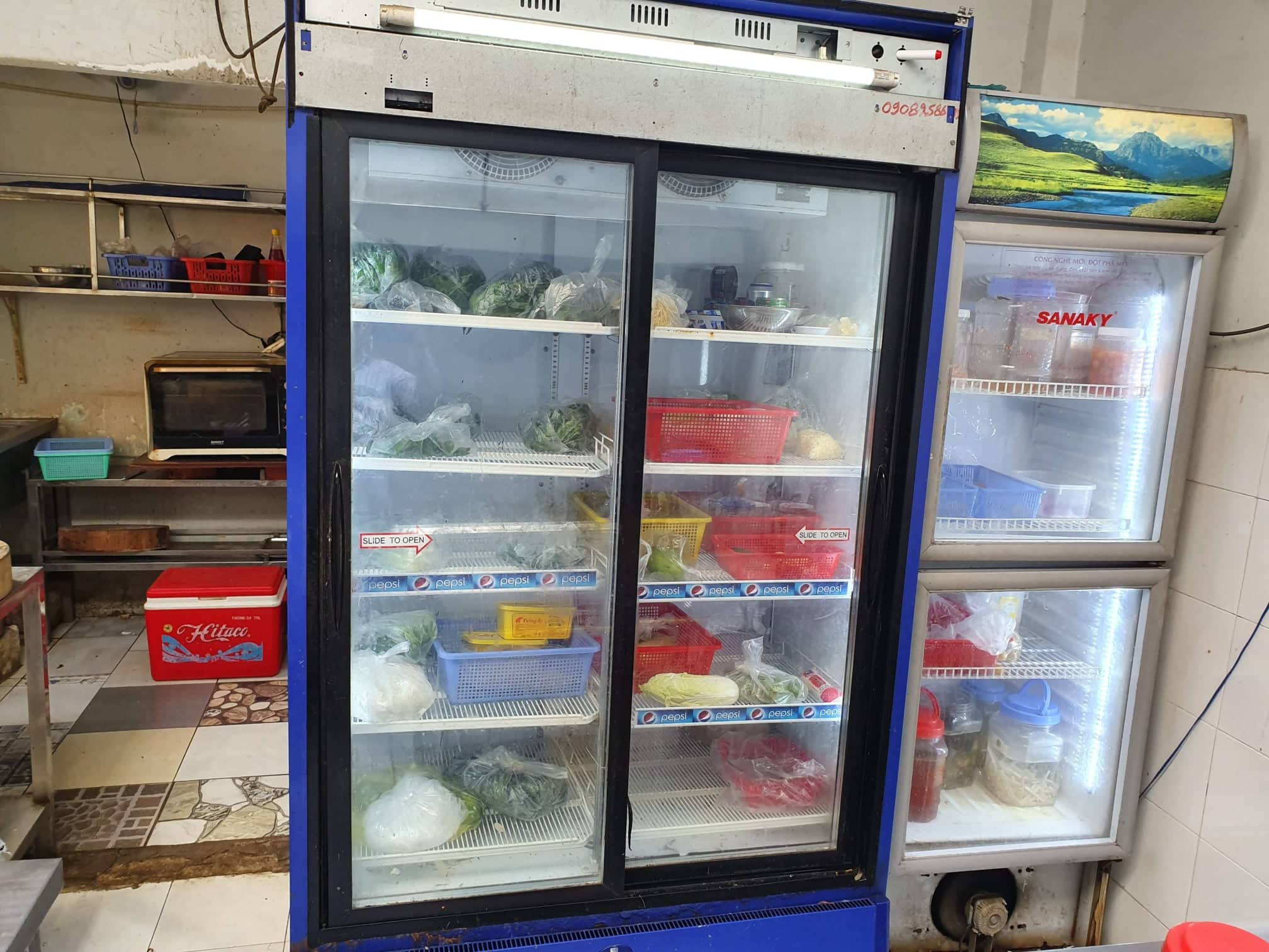 Thanh lý  điện lạnh nhà hàng, quán ăn